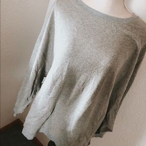Light gray pullover sweater